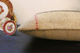 Handmade Turkish Kilim Cushion 30 x 50cm | Vintage Wool Lumbar Cushion with Insert | Organic Cotton Back | TK26-C979- Rugs Direct 