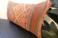 Handmade Turkish Kilim Cushion 30 x 50cm, Vintage Wool Lumbar Cushion with Insert, Organic Cotton Back- Rugs Direct New Zealand 