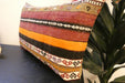Handmade Anatolian Kilim Cushion Cover with Insert 40 x 60cm | Vintage Turkish Wool Lumbar Pillow | Organic Cotton Back - Rugs Direct New Zealand 
