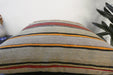 Handmade Turkish Kilim Cushion Cover 60 x 60cm with Insert | Original Anatolian Kilim | Organic Cotton Backing- Rugs Direct New Zealand 