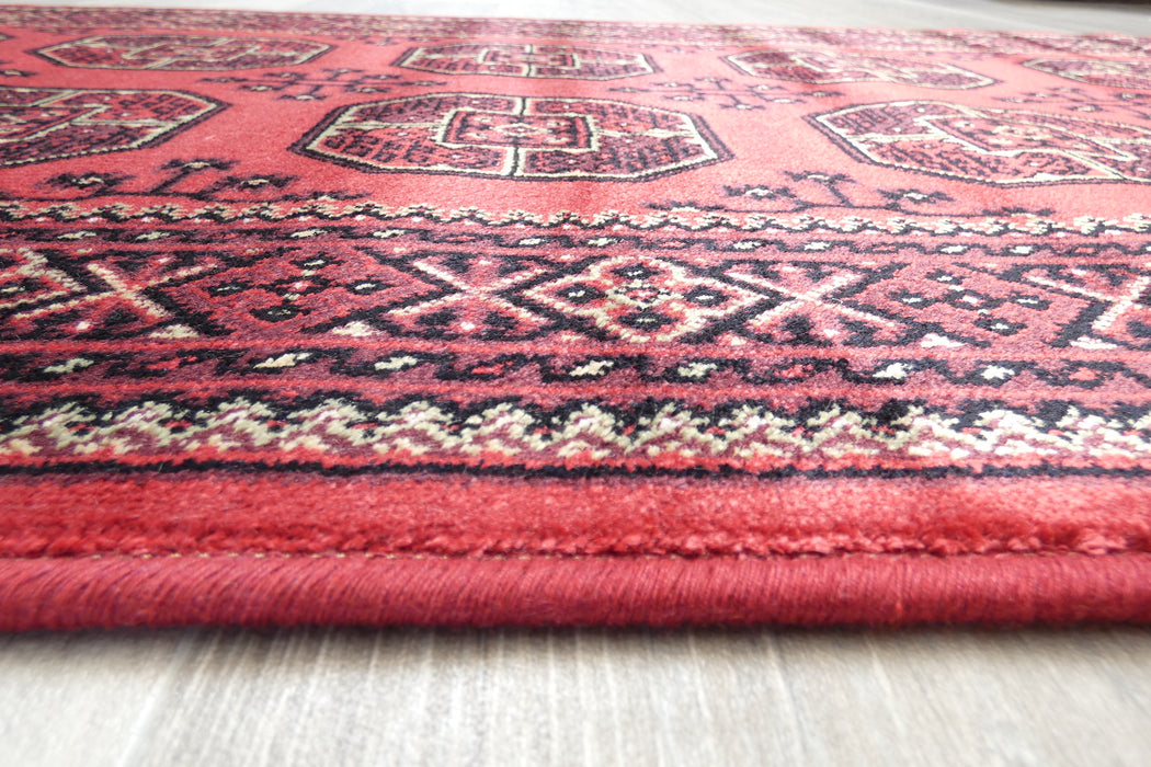 Traditional Beluchi Design Runner Size: 65cm x 210cm (961555-1616) Rugs Direct NZ