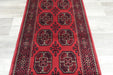 Traditional Beluchi Design Runner Size: 65cm x 210cm (961555-1616) Rugs Direct NZ