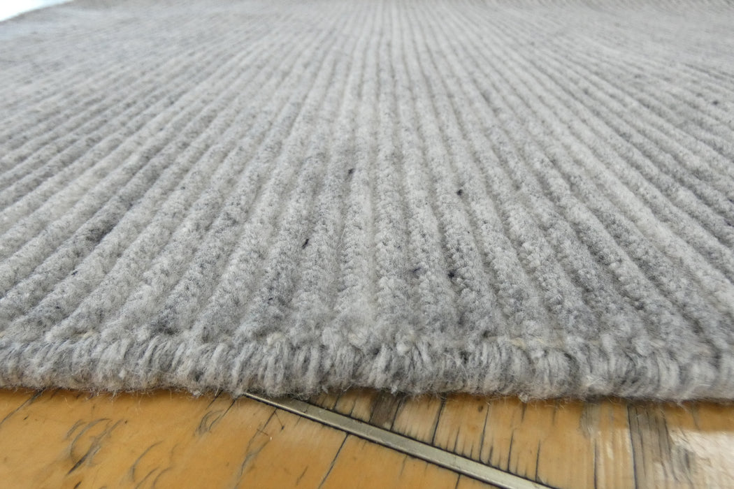 Ribbed Monument – Handmade Wool & Viscose Rug