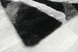 Orbit Modern Geometric Shag Pile California Rug - Rugs Direct