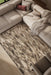 Abstract Earthy Beige Argentum Rug Size: 200 x 290cm (63074-9293) - Rugs Direct