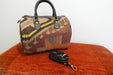 One-of-a-Kind Anatolian Kilim & Leather Shoulder Bag "Reyhan"- Rugs Direct 