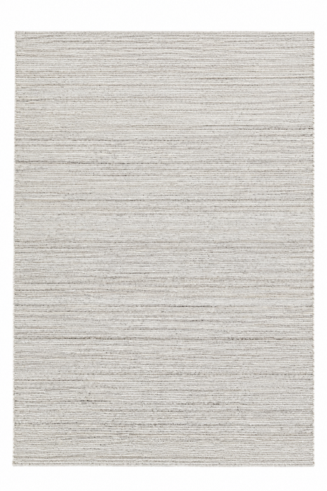 Ribbed Ivory – Handmade Wool & Viscose Rug-Rugs Direct NZ
