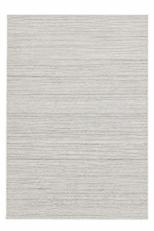 Ribbed Ivory – Handmade Wool & Viscose Rug-Rugs Direct NZ