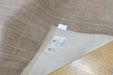 Ribbed Taupe – Handmade Wool & Viscose Rug- Rugs Direct 