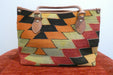One-of-a-Kind Anatolian Kilim Leather Tote Bag "Rojin"- Rugs Direct