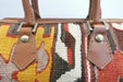 One-of-a-Kind Anatolian Kilim & Leather Shoulder Bag "Sedaf"- Rugs Direct 