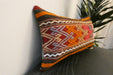 Handmade Turkish Kilim Cushion 30 x 50cm | Vintage Wool Lumbar Cushion with Insert | Organic Cotton Back | Rugs Direct New Zealand 