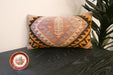 Handmade Turkish Kilim Cushion 30 x 50cm | Vintage Wool Lumbar Cushion with Insert | Organic Cotton Back | rugs direct New Zealand 