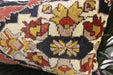 Handmade Anatolian Rug Cushion Cover with Insert 40 x 60cm | Vintage Turkish Wool Lumbar Pillow | Organic Cotton Back | Rugs Direct New Zealand 