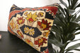 Handmade Anatolian Rug Cushion Cover with Insert 40 x 60cm | Vintage Turkish Wool Lumbar Pillow | Organic Cotton Back | Rugs Direct New Zealand 