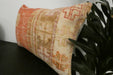 Handmade Anatolian Rug Cushion Cover with Insert 40 x 60cm | Vintage Turkish Wool Lumbar Pillow | Organic Cotton Back | Rugs Direct New Zealand 