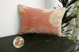 Handmade Anatolian Rug Cushion Cover with Insert 40 x 60cm | Vintage Turkish Wool Lumbar Pillow | Organic Cotton Back | Rugs Direct New Zealand 
