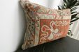 Handmade Anatolian Rug Cushion Cover with Insert 40 x 60cm | Vintage Turkish Wool Lumbar Pillow | Organic Cotton Back | Rugs Direct New Zealand 
