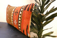 Handmade Anatolian Kilim Cushion Cover with Insert 40 x 60cm | Vintage Turkish Wool Lumbar Pillow | Organic Cotton Back |Rugs Direct New Zealand 