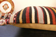 Handmade Anatolian Kilim Cushion Cover with Insert 40 x 60cm | Vintage Turkish Wool Lumbar Pillow | Organic Cotton Back |Rugs Direct New Zealand 