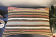 Handmade Anatolian Kilim Cushion Cover with Insert 40 x 60cm | Vintage Turkish Wool Lumbar Pillow | Organic Cotton Back- Rugs Direct New Zealand 