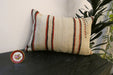 Handmade Anatolian Kilim Cushion Cover with Insert 40 x 60cm | Vintage Turkish Wool Lumbar Pillow | Organic Cotton Back |Rugs Direct New Zealand 