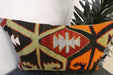 Handmade Anatolian Kilim Cushion Cover with Insert 40 x 60cm | Vintage Turkish Wool Lumbar Pillow | Organic Cotton Back- Rugs Direct New Zealand 