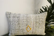 Handmade Anatolian Kilim Cushion Cover with Insert 40 x 60cm | Vintage Turkish Wool Lumbar Pillow | Organic Cotton Back - Rugs Direct New Zealand 