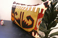 Handmade Anatolian Kilim Cushion Cover with Insert 40 x 60cm | Vintage Turkish Wool Lumbar Pillow | Organic Cotton Back - Rugs Direct New Zealand 