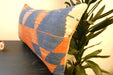 Handmade Anatolian Kilim Cushion Cover with Insert 40 x 60cm | Vintage Turkish Wool Lumbar Pillow | Organic Cotton Back - Rugs Direct New Zealand 