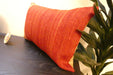 Handmade Anatolian Kilim Cushion Cover with Insert 40 x 60cm | Vintage Turkish Wool Lumbar Pillow | Organic Cotton Back - Rugs Direct New Zealand 