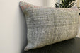 Handmade Anatolian Kilim Cushion Cover with Insert 40 x 60cm | Vintage Turkish Wool Lumbar Pillow | Organic Cotton Back - Rugs Direct New Zealand 