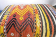 Handmade Anatolian Kilim Cushion Cover with Insert 40 x 60cm | Vintage Turkish Wool Lumbar Pillow | Organic Cotton Back - Rugs Direct New Zealand 
