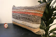 Handmade Anatolian Kilim Cushion Cover with Insert 40 x 60cm | Vintage Turkish Wool Lumbar Pillow | Organic Cotton Back - Rugs Direct New Zealand 