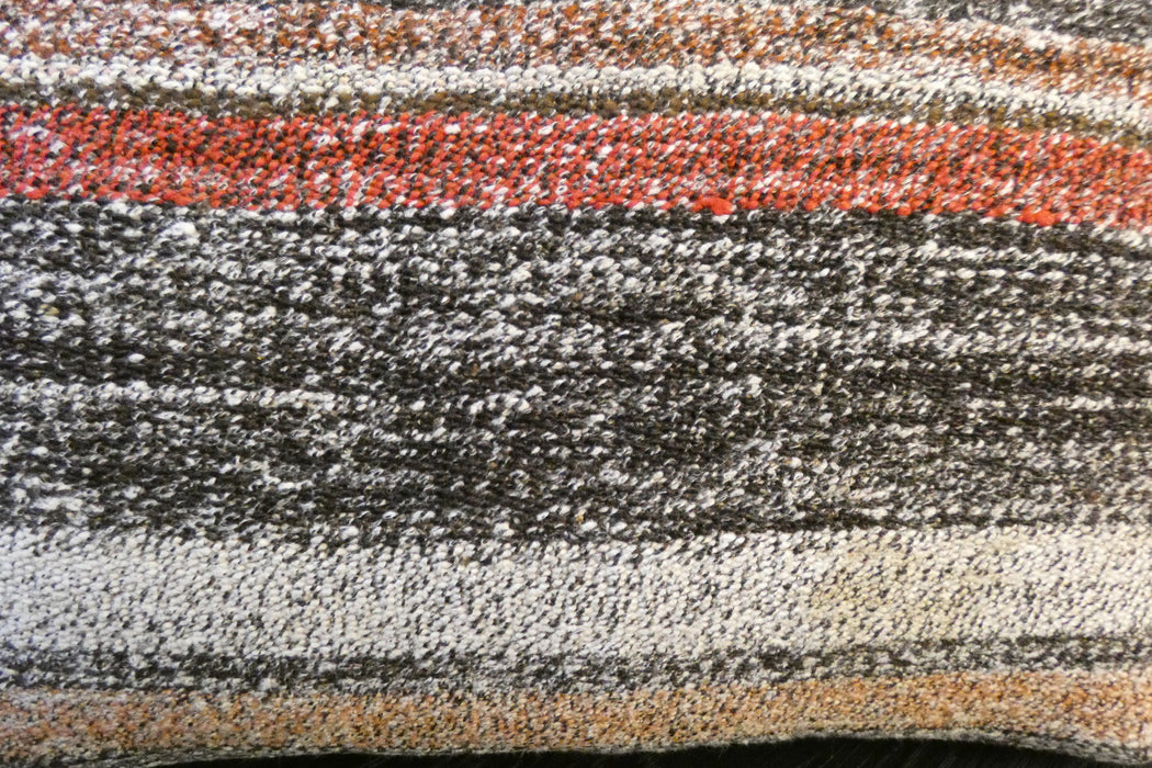 Handmade Anatolian Kilim Cushion Cover with Insert 40 x 60cm | Vintage Turkish Wool Lumbar Pillow | Organic Cotton Back - Rugs Direct New Zealand 