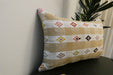 Handmade Anatolian Kilim Cushion Cover with Insert 40 x 60cm | Vintage Turkish Wool Lumbar Pillow | Organic Cotton Back - Rugs Direct New Zealand 