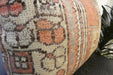 Handmade Anatolian Rug Cushion Cover with Insert 50 x 70cm | Vintage Turkish Wool Lumbar Pillow | Organic Cotton Back - Rugs Direct New Zealand 