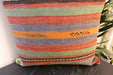 Handmade Turkish Kilim Cushion Cover 60 x 60cm with Insert | Original Anatolian Kilim | Organic Cotton Backing- Rugs Direct New Zealand 