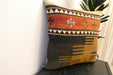 Handmade Turkish Kilim Cushion Cover 60 x 60cm with Insert | Original Anatolian Kilim | Organic Cotton Backing - Rugs Direct New Zealand 