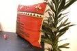 Handmade Turkish Kilim Cushion Cover 60 x 60cm with Insert | Original Anatolian Kilim | Organic Cotton Backing - Rugs Direct New Zealand 
