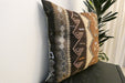 Handmade Turkish Kilim Cushion Cover 60 x 60cm with Insert | Original Anatolian Kilim | Organic Cotton Backing - Rugs Direct New Zealand 