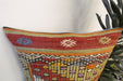 Handmade Turkish Kilim Cushion Cover 60 x 60cm with Insert | Original Anatolian Kilim | Organic Cotton Backing - Rugs Direct New Zealand 