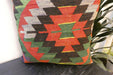 Handmade Turkish Kilim Cushion Cover 60 x 60cm with Insert | Original Anatolian Kilim | Organic Cotton Backing- Rugs Direct New Zealand 