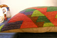 Handmade Turkish Kilim Cushion Cover 60 x 60cm with Insert | Original Anatolian Kilim | Organic Cotton Backing- Rugs Direct New Zealand 