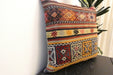 Handmade Turkish Kilim Cushion Cover 60 x 60cm with Insert | Original Anatolian Kilim | Organic Cotton Backing- Rugs Direct New Zealand 