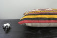 Handmade Turkish Kilim Cushion 30 x 50cm | Vintage Wool Lumbar Cushion with Insert | Organic Cotton Back | TK26-C1071- Rugs Direct 