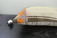 Handmade Turkish Kilim Cushion 30 x 50cm | Vintage Wool Lumbar Cushion with Insert | Organic Cotton Back | TK26-C1074- Rugs Direct 