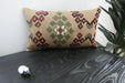 Handmade Turkish Kilim Cushion 30 x 50cm | Vintage Wool Lumbar Cushion with Insert | Organic Cotton Back | TK26-C1075- Rugs Direct Nz 