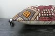 Handmade Turkish Kilim Cushion 30 x 50cm | Vintage Wool Lumbar Cushion with Insert | Organic Cotton Back | TK26-C1076- Rugs Direct nz 