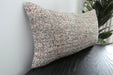 Handmade Turkish Kilim Cushion 30 x 50cm | Vintage Wool Lumbar Cushion with Insert | Organic Cotton Back | TK26-C1077- Rugs Direct 